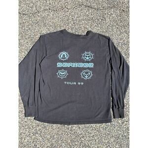 Garbage Tour 99’ Roadie Crew Lighting & Transportation Chicago L Screenwear